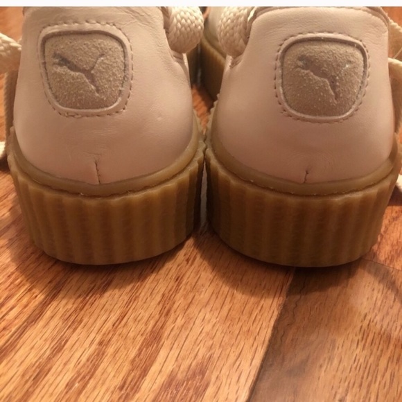 SOLD Fenty Puma Bow Creeper Light Pink platform - Picture 4 of 7